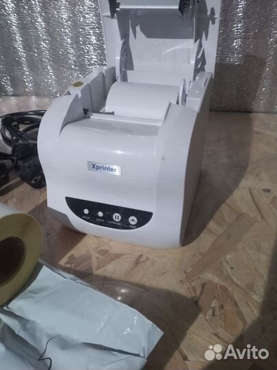 Термопринтер xprinter 365b полный комплект