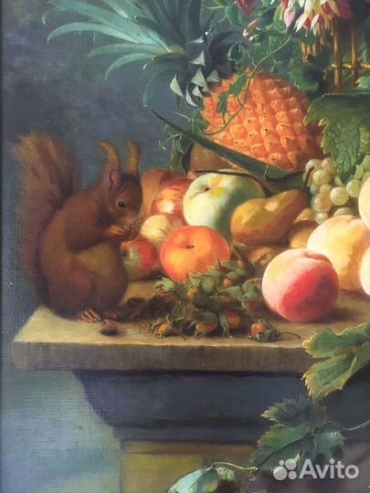 Картина маслом Голландский натюрморт + багет 60х80