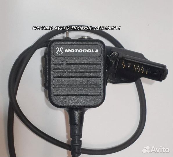 Тангента, динамик-микрофон motorola XTS