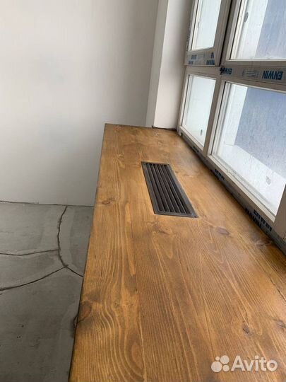 Подоконник деревянный