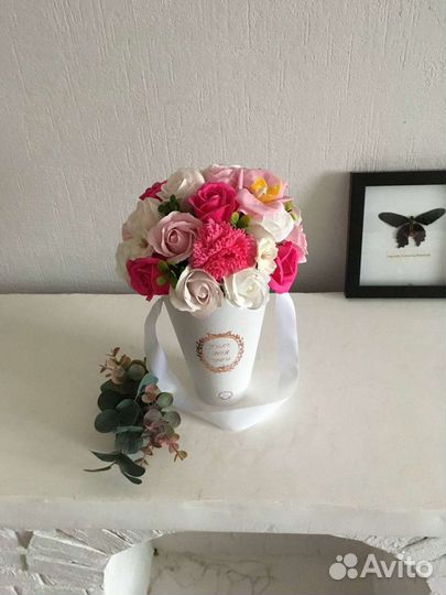Мыльные розы букеты