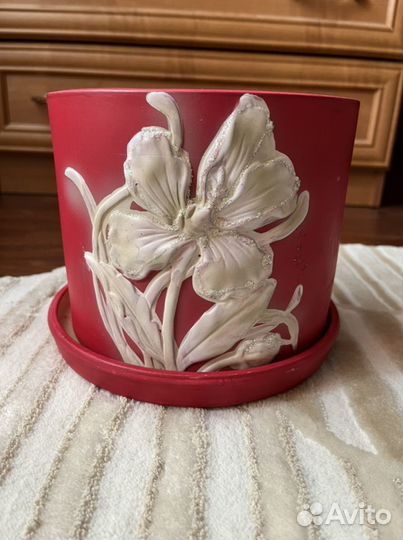 Кашпо керамические