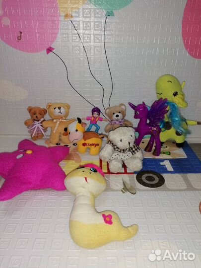 Большой пакет игрушек