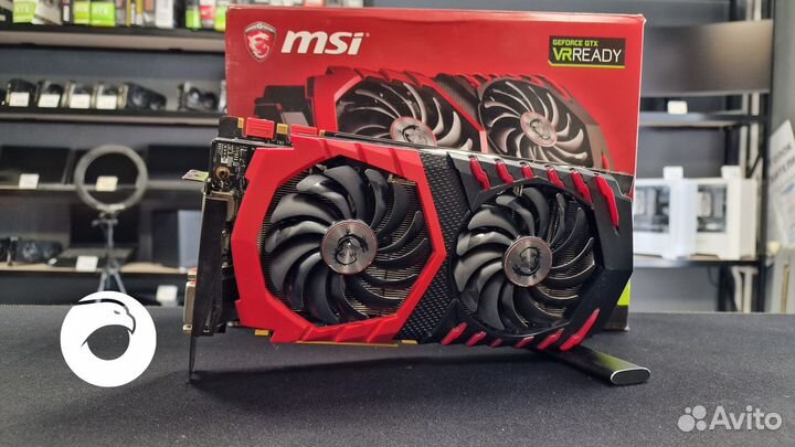 Видеокарта Nvidia GTX 1070 MSI Gaming-X 8GB