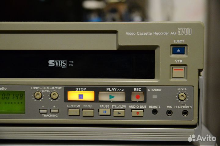 Видеомагнитофон panasonic ag-5700 s-vhs