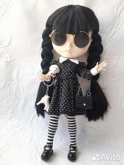 Кукла Блайз 30 см Уэнсдей Аддамс Wednesday Addams