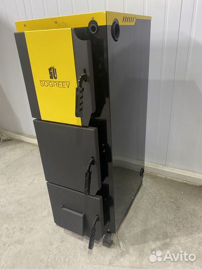 Котел отопления 35 кВт на дровах Eco