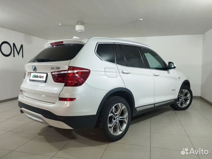 BMW X3 2.0 AT, 2017, 98 000 км