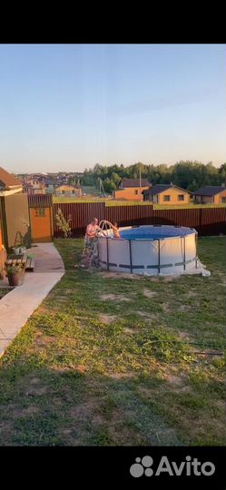 Каркасный бассейн Bestway Steel promax 366х122 бу