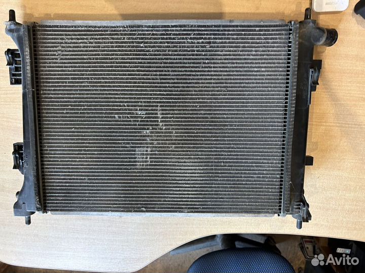 Радиатор основной Солярис, Рио м\т