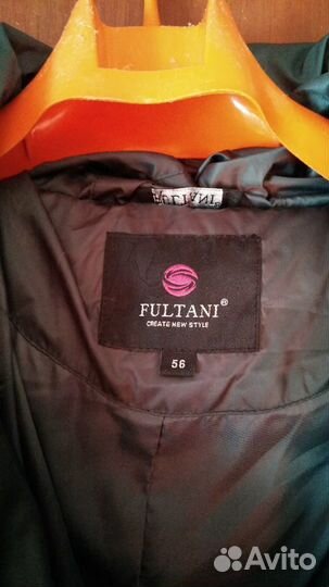 Пуховик женский новый