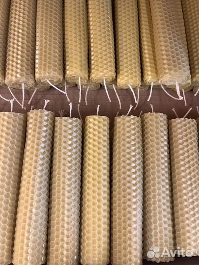 Свечи из вощины