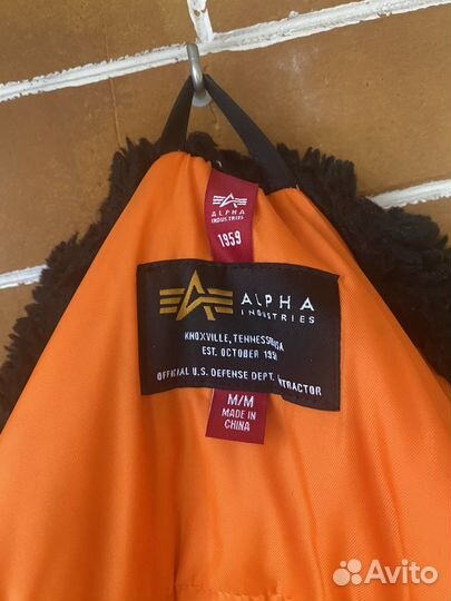 Аляска alpha industries n3b