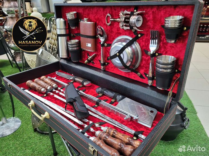 Набор для шашлыка,подарочный набор