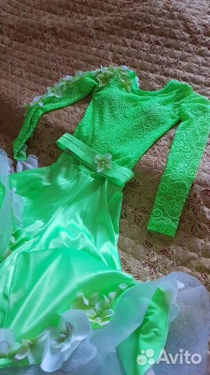 Платье для танцев стандарт ю1