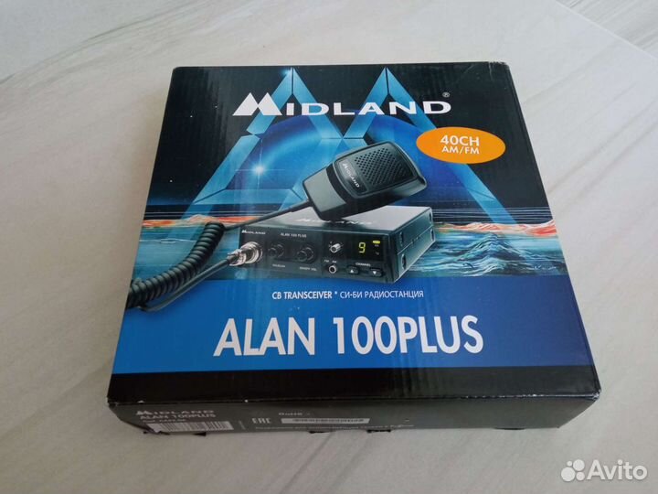 Радиостанция Alan 100 Plus, 27 мгц