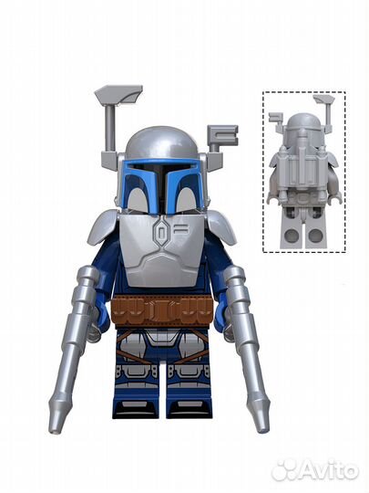 Аналог Lego Star wars минифигурки Мандалорцы, 8 шт