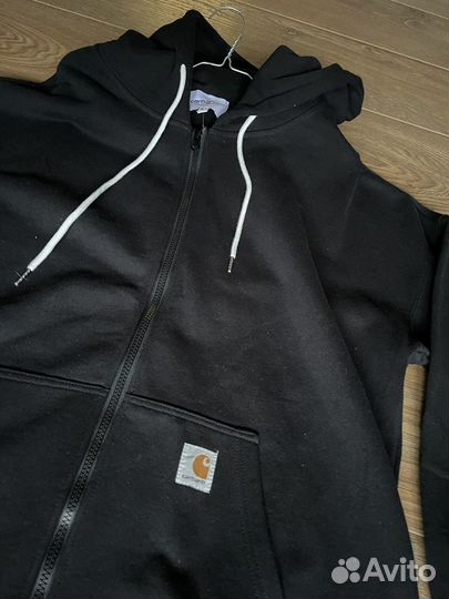 Зип худи carhartt wip chase новое xl