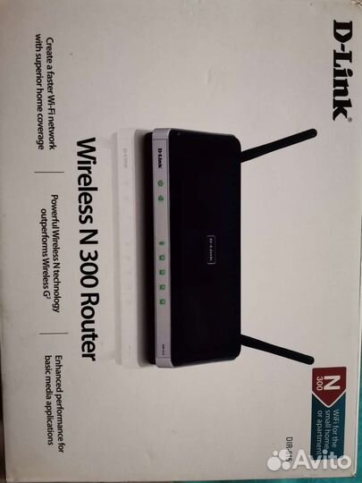 Роутер d link N 300