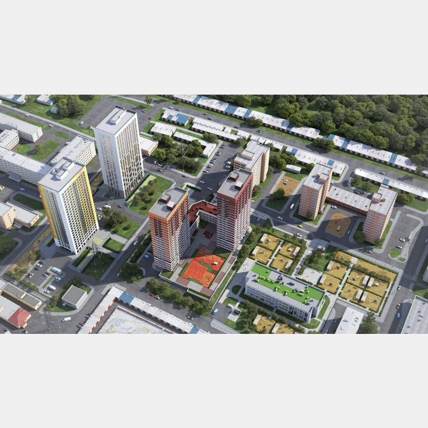 2-к. квартира, 48,8 м², 8/25 эт.