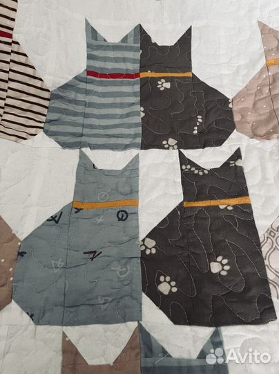 Покрывало пэтчворк на детскую кровать