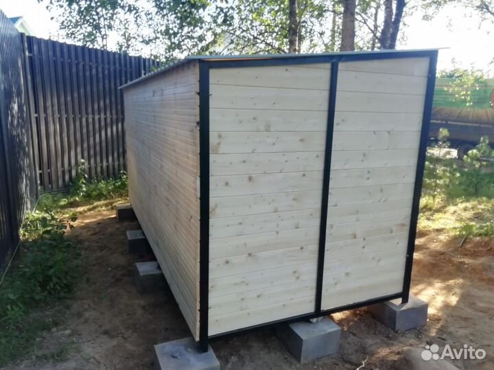 Вольер-хозблок