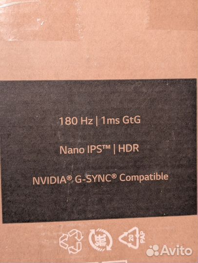 Монитор LG 27 UltraGear 27GS85Q с чеком