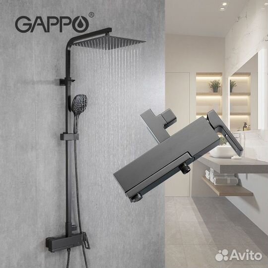 Душевая система со смесителем Gappo G2417-9