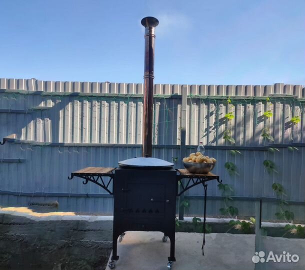 Печь под казан