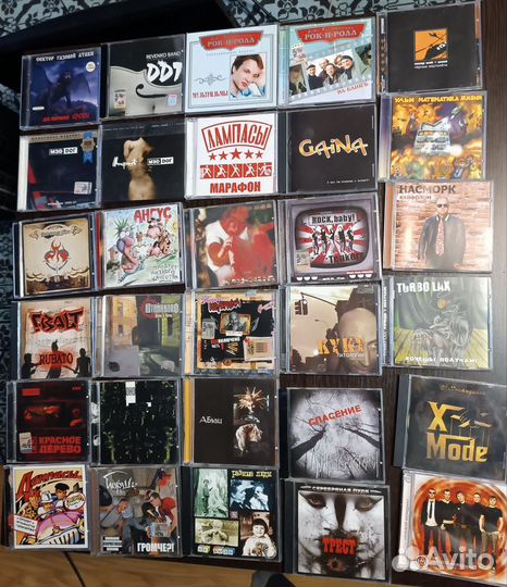 CD диски. Русский рок, панк, альтернатива