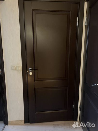 Двери межкомнатные из массива бу