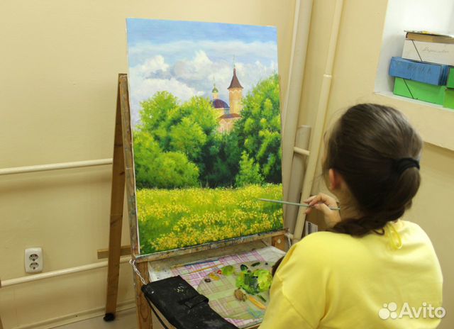 Уроки рисования и живописи для взрослых и детей объявление продам