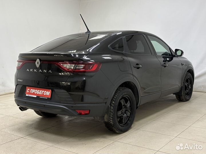 Renault Arkana 1.6 МТ, 2019, 127 770 км