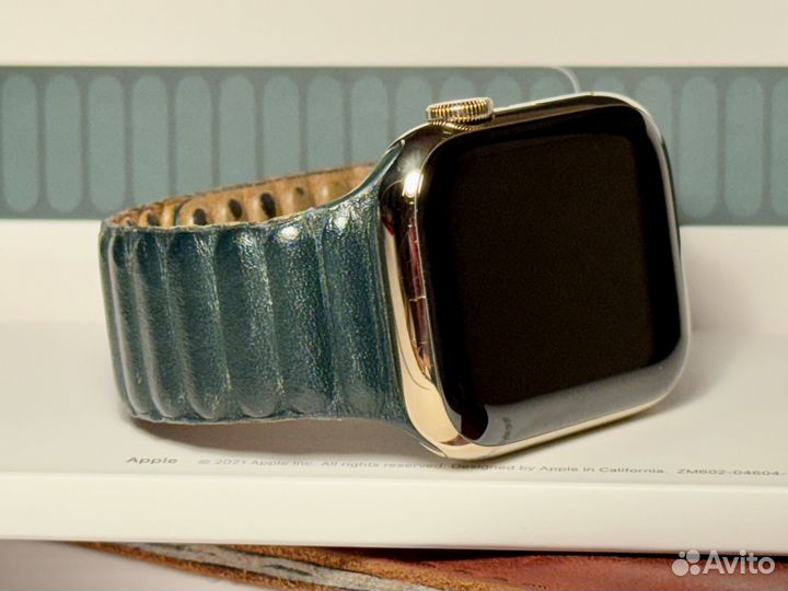 Ремешок Apple Watch Leather Link 42-49mm