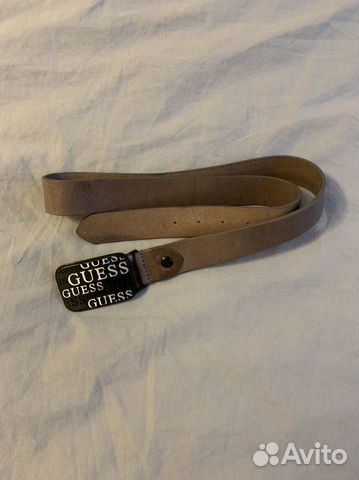 Кожаный ремень Guess