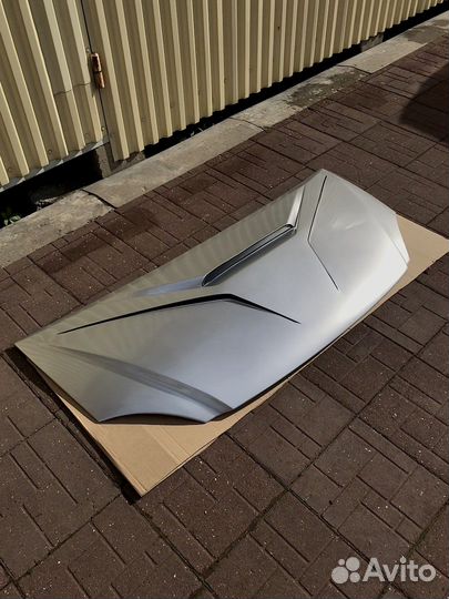 Капот на Газель Drive Style цвет Буран серебристый