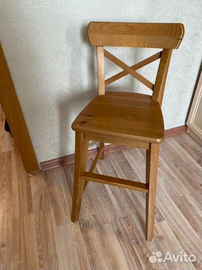 Детский обеденный стул икеа