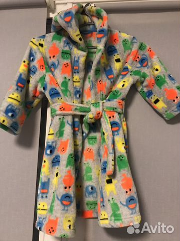 Халат банный детский