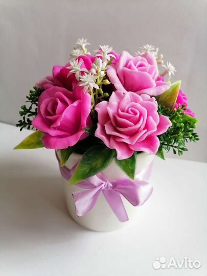 Букеты из мыла ручной работы