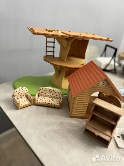 Кукольные домики и мебель Sylvanian Families