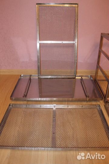 Коптильня горячего копчения из нерж стали 1,5-2мм