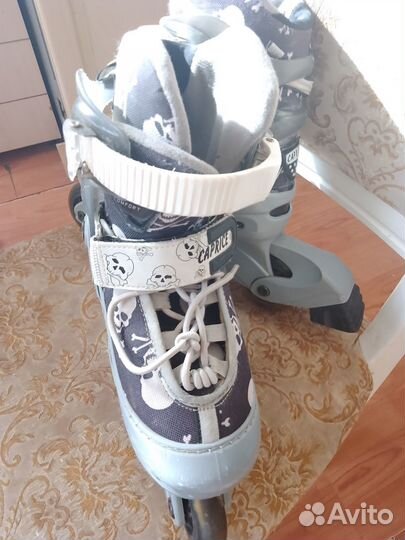 Роликовые коньки детские раздвижные