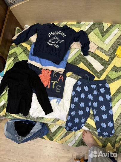 Вещи пакетом на мальчика 98