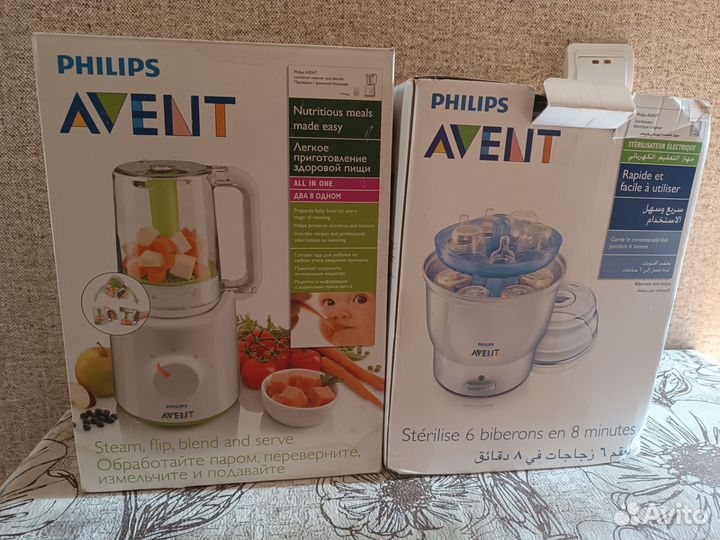 Пароварка и стерилизатор Avent