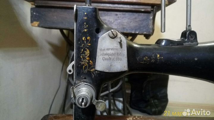 Старинная швейная машинка Kayser Германия