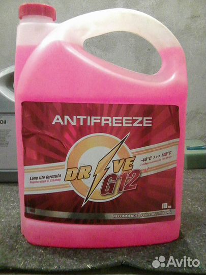 Антифриз красный G 12 -10 кг