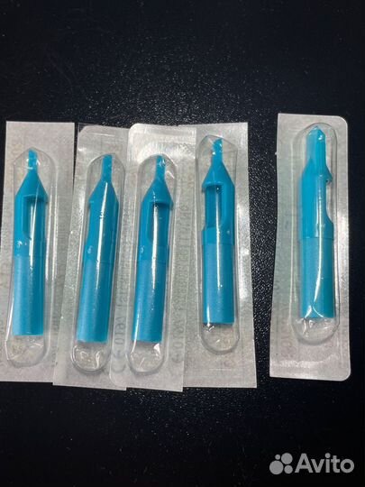 Типсы для тату игл (наконечники)