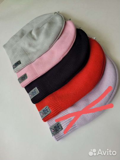 Детские шапочки для девочек весна/ осень