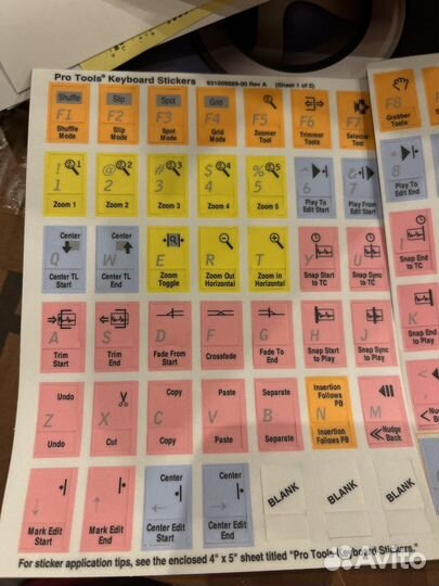Наклейки для pro tools