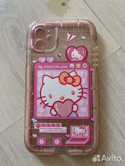Чехол hello kitty